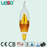 1900k CREE Chips PC>0.9 Dimmable CE ERP LED Candle Lamp